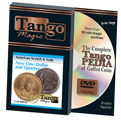 American Scotch & Soda (D0125)(TRADITIONAL w/DVD) by Tango Magic - Tricks