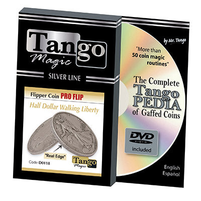 Tango Silver Line Flipper Pro Flip Walking Liberty (w/DVD)(D0118) by Tango - Trick