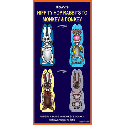 Hippity Hop Rabbits to Monkey & Donkey by Uday -Trick