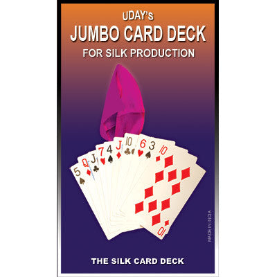 Jumbo Card Deck for Silk Production by Uday - Trick