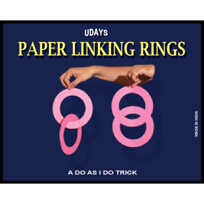Linking Paper Rings (Deluxe) by Uday - Trick