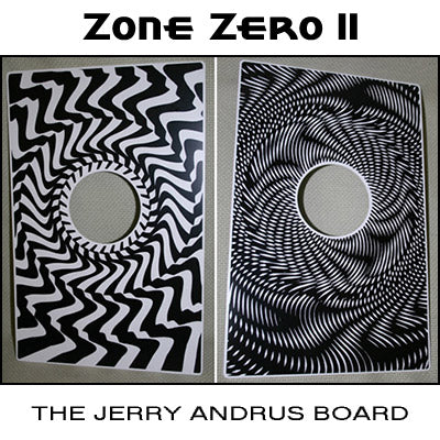 Zone Zero II Printed Board (w/ DVD) by Jerry Andrus - Trick